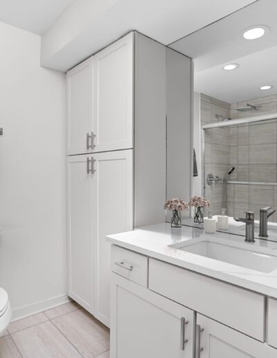 Modern White Bathroom